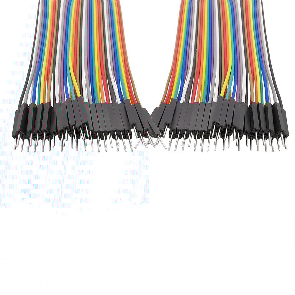 Breadboard Jumper Cable for Arduino DIY Male to Male/Female to Female/Male to Female Ribbon Cable, Versatile