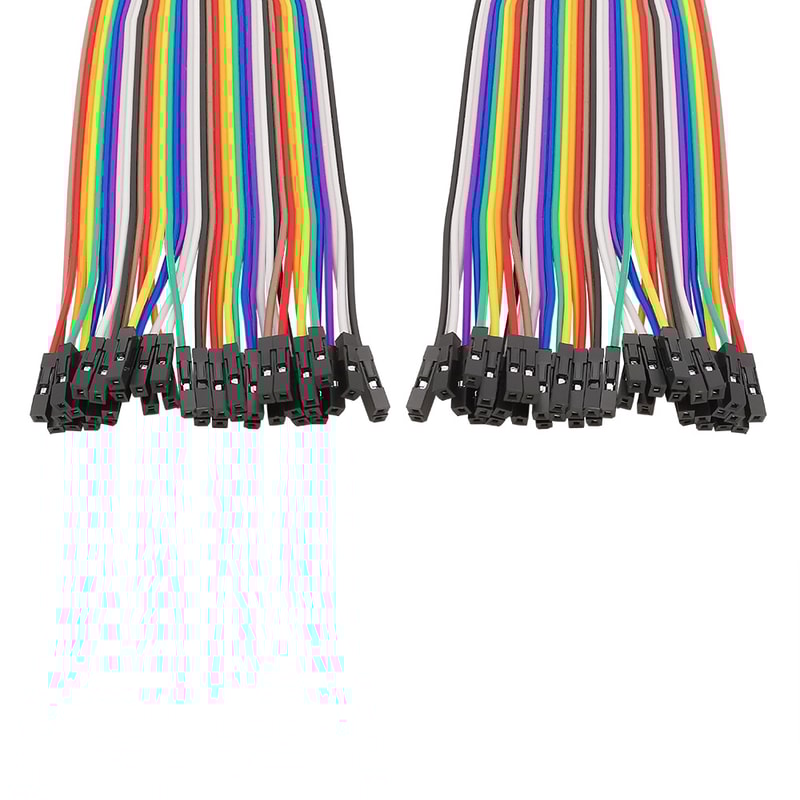 Breadboard Jumper Cable for Arduino DIY Male to Male/Female to Female/Male to Female Ribbon Cable, Versatile