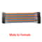 Breadboard Jumper Cable for Arduino DIY Male to Male/Female to Female/Male to Female Ribbon Cable, Versatile