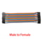 Breadboard Jumper Cable for Arduino DIY Male to Male/Female to Female/Male to Female Ribbon Cable, Versatile