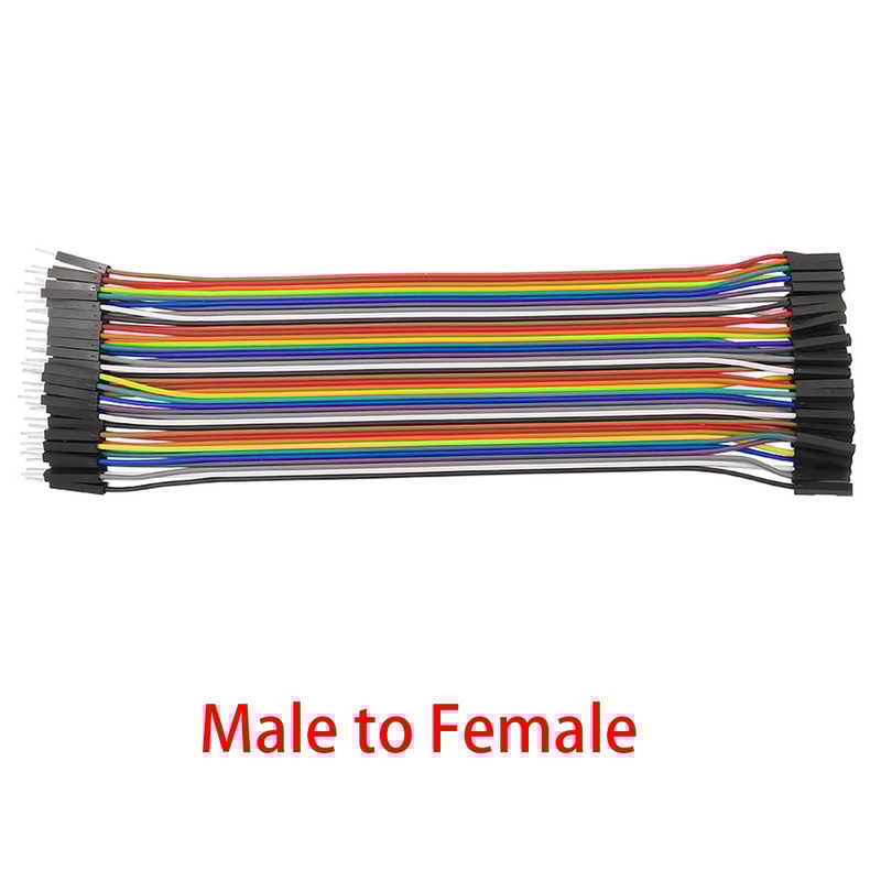Breadboard Jumper Cable for Arduino DIY Male to Male/Female to Female/Male to Female Ribbon Cable, Versatile
