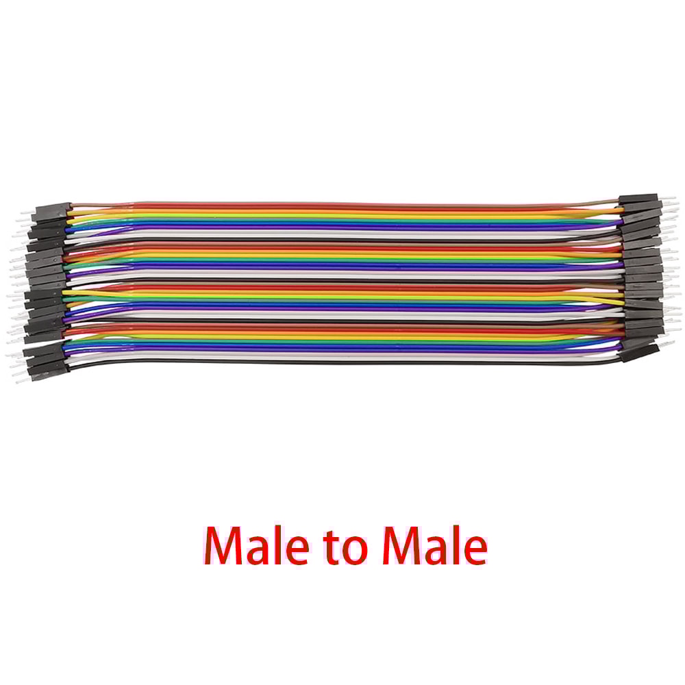 Breadboard Jumper Cable for Arduino DIY Male to Male/Female to Female/Male to Female Ribbon Cable, Versatile