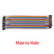 Breadboard Jumper Cable for Arduino DIY Male to Male/Female to Female/Male to Female Ribbon Cable, Versatile