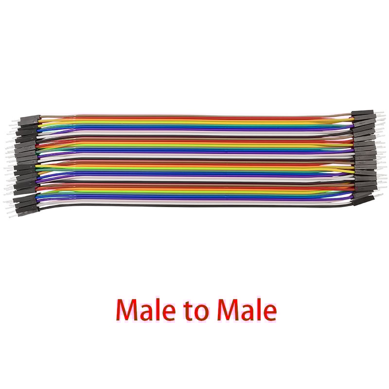 Breadboard Jumper Cable for Arduino DIY Male to Male/Female to Female/Male to Female Ribbon Cable, Versatile