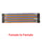 Breadboard Jumper Cable for Arduino DIY Male to Male/Female to Female/Male to Female Ribbon Cable, Versatile