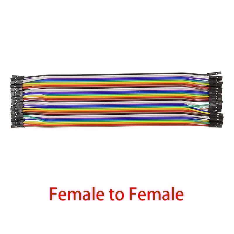 Breadboard Jumper Cable for Arduino DIY Male to Male/Female to Female/Male to Female Ribbon Cable, Versatile