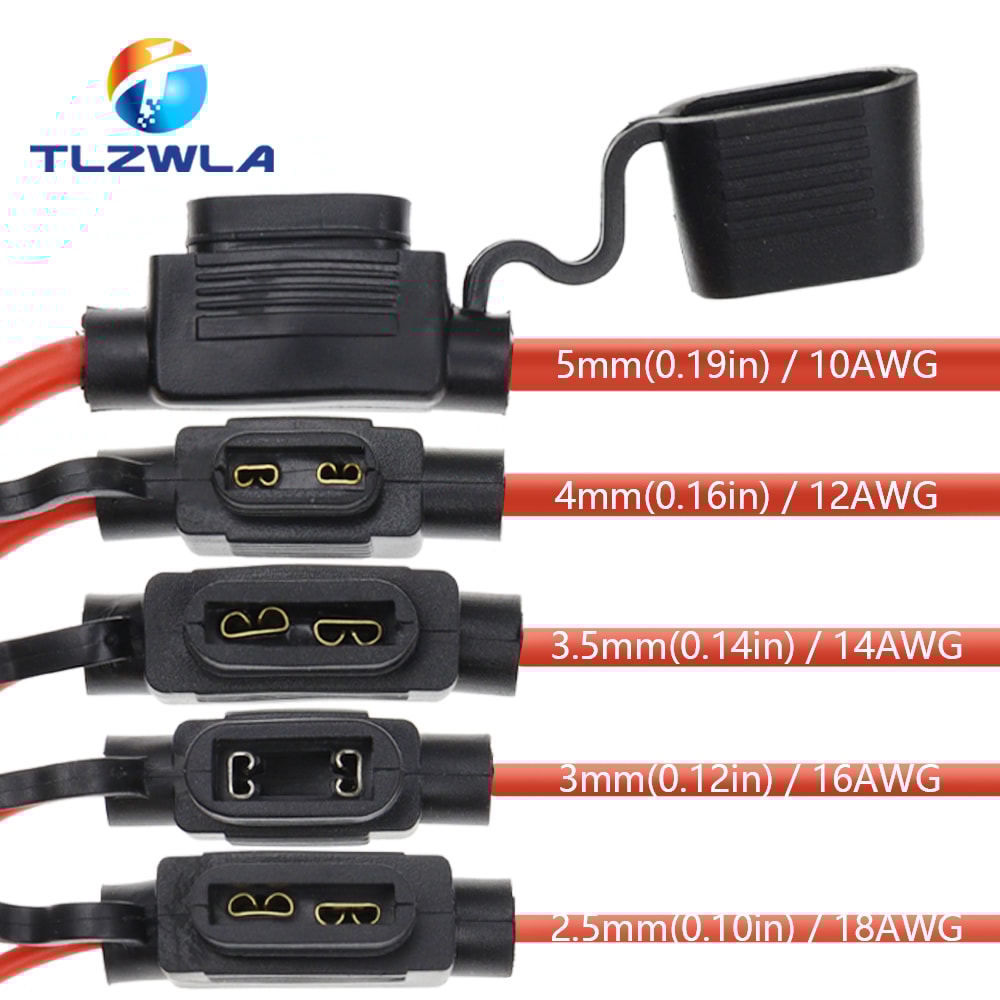 Waterproof Mini Auto Fuse Holder with Car Blade Fuses