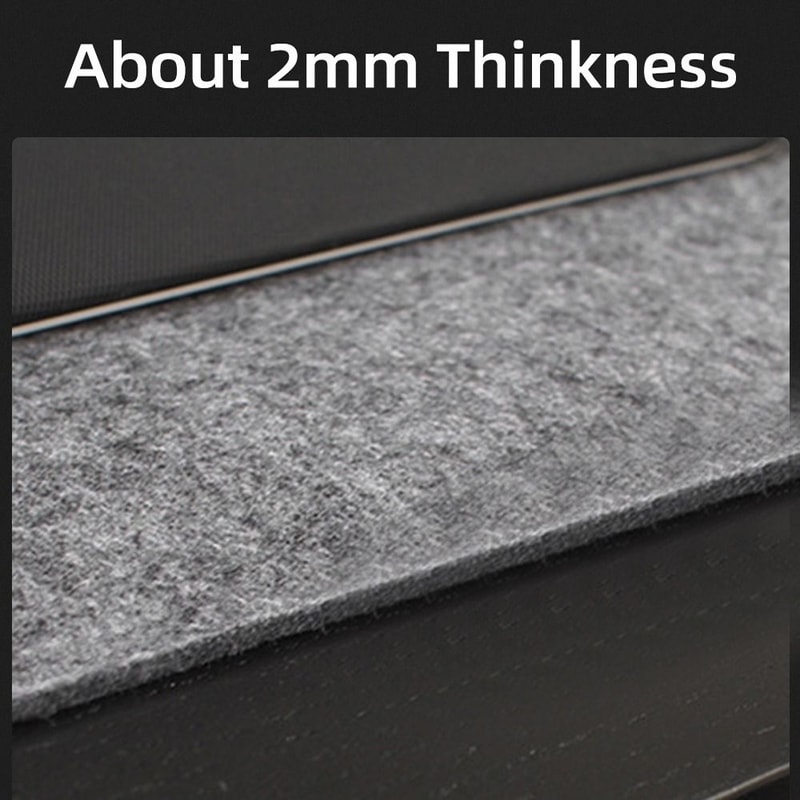 Premium Wool Felt Gaming Office Mouse Pad NonSlip Writing Mat For Desk Keyboard Protection 5