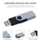 Metal USB Flash Drive Portable Swivel USB Drive Durable Metal USB Flash Drive Storage Stick 1