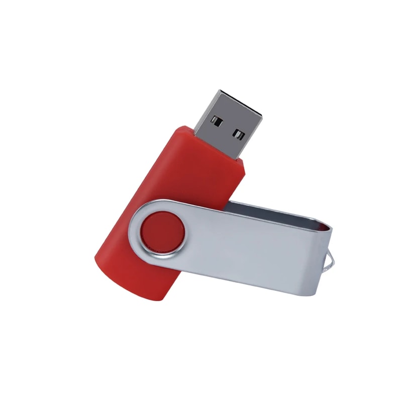 Metal USB Flash Drive Portable Swivel USB Drive Durable Metal USB Flash Drive Storage Stick 5