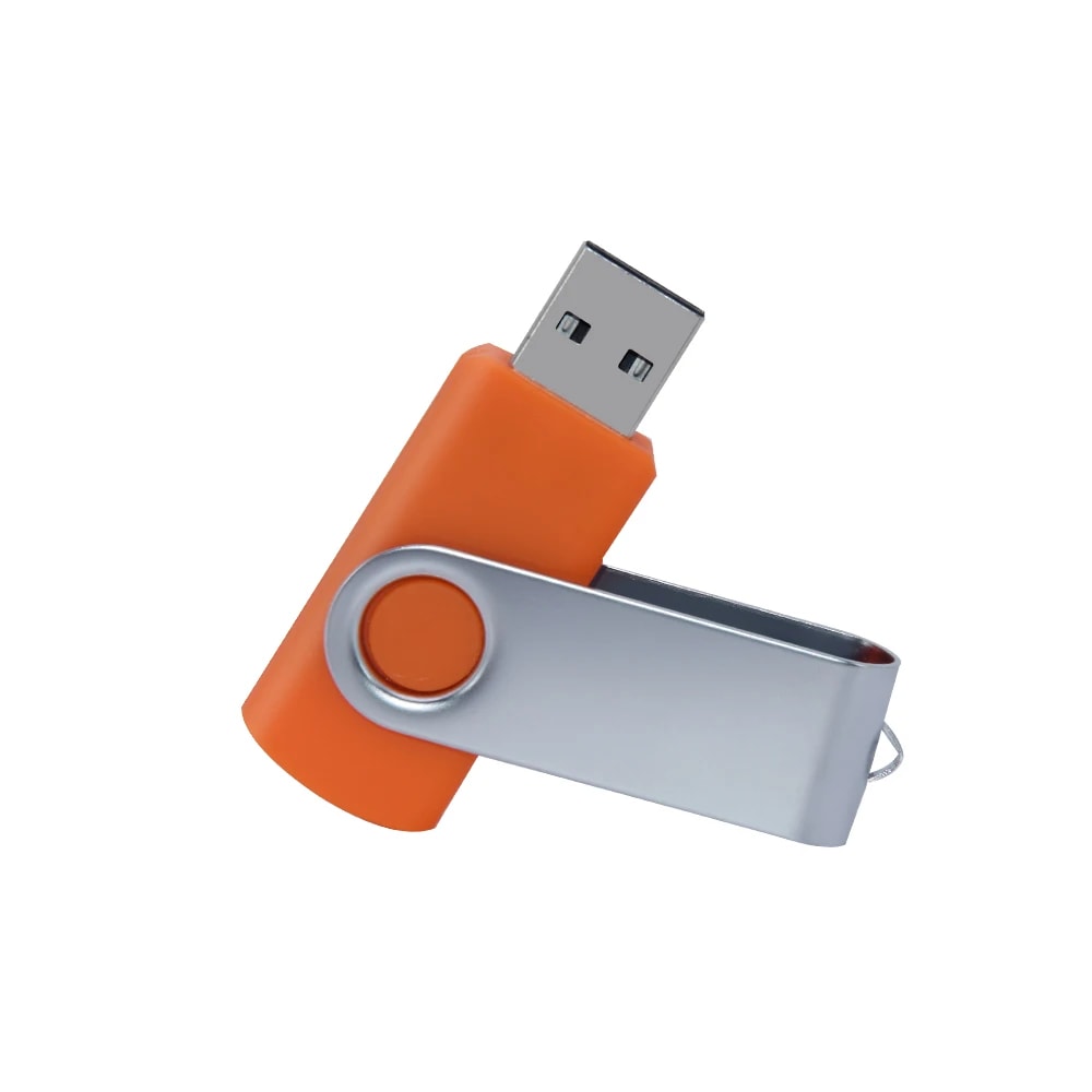 Metal USB Flash Drive Portable Swivel USB Drive Durable Metal USB Flash Drive Storage Stick 7