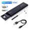 Portable SSD Enclosure USB C External NVMe SSD Case Aluminum