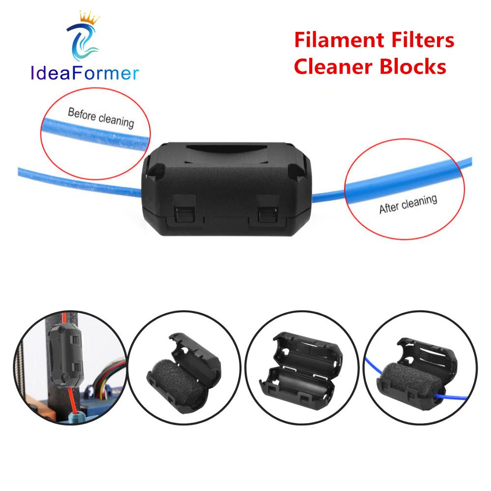 3D Printer Filament Cleaner Dust Filter Sponge for PLA ABS PETG Filament