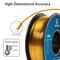Silk PLA Filament Spool Premium 3D Printer Filament For Smooth Glossy Prints 3