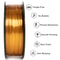 Silk PLA Filament Spool Premium 3D Printer Filament For Smooth Glossy Prints 2