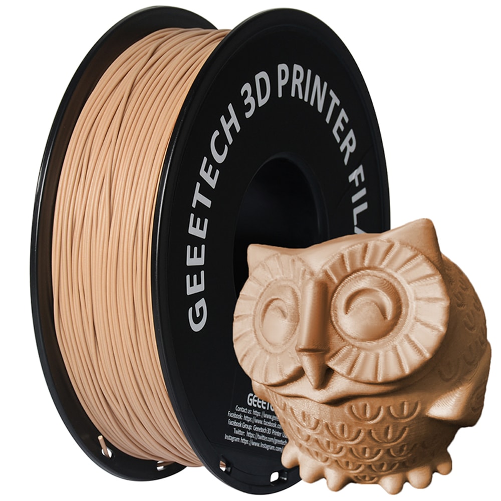 Silk PLA Filament Spool Premium 3D Printer Filament For Smooth Glossy Prints 9