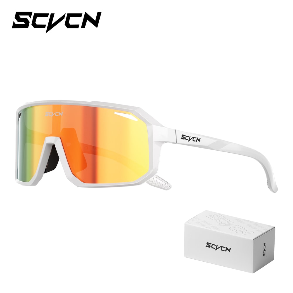 Photochromic Cycling Sunglasses MTB Glasses For Men Women 7
