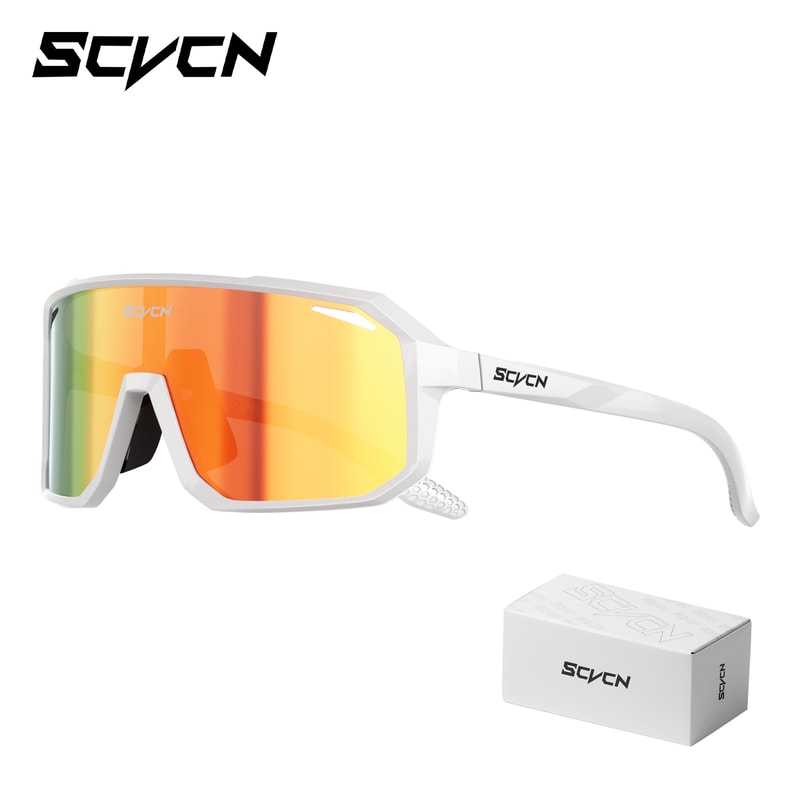 Photochromic Cycling Sunglasses MTB Glasses For Men Women 7