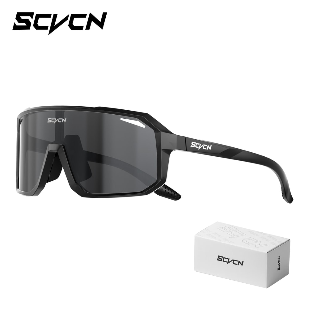 Photochromic Cycling Sunglasses MTB Glasses For Men Women 9