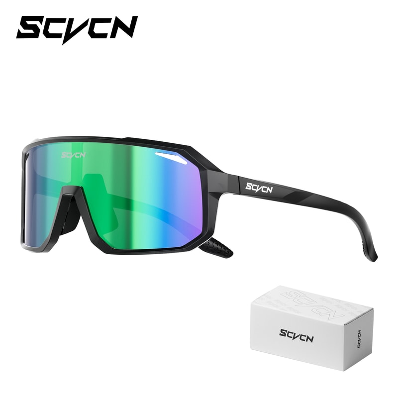 Photochromic Cycling Sunglasses MTB Glasses For Men Women 10