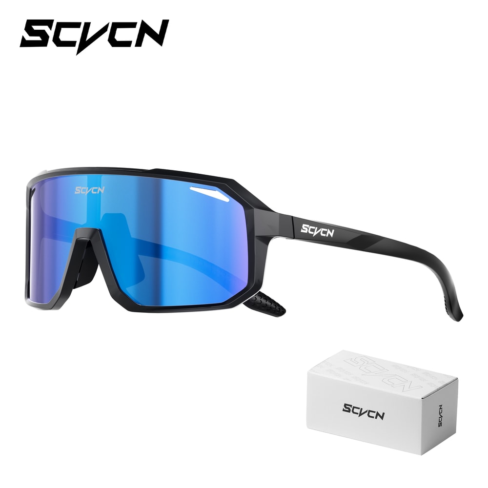 Photochromic Cycling Sunglasses MTB Glasses For Men Women 12