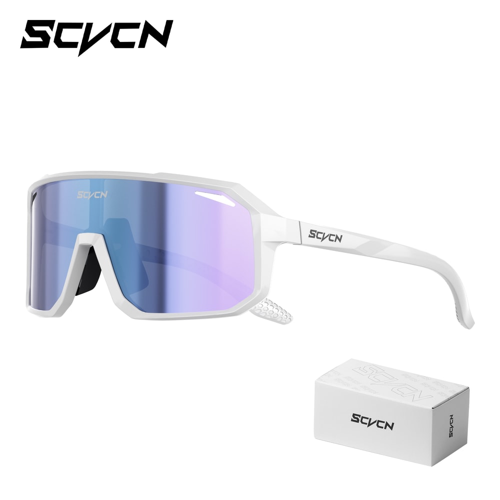 Photochromic Cycling Sunglasses MTB Glasses For Men Women 13