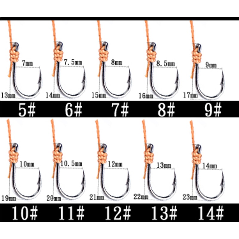 Premium High Carbon Steel Fishing Hooks With MultiHook Swivel Lures 3