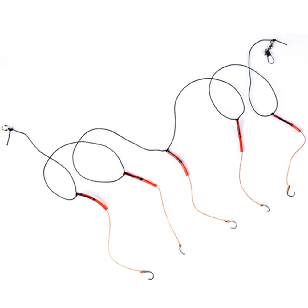 Premium High Carbon Steel Fishing Hooks With MultiHook Swivel Lures 2