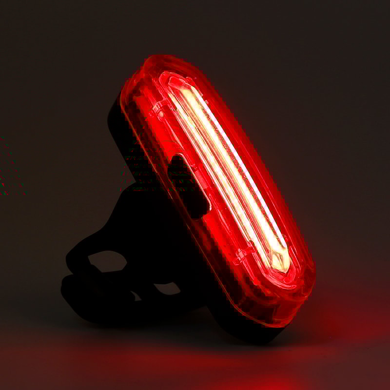 Bright USB Rechargeable Cycling Tail Light LED Rear Bike Safety Light 2