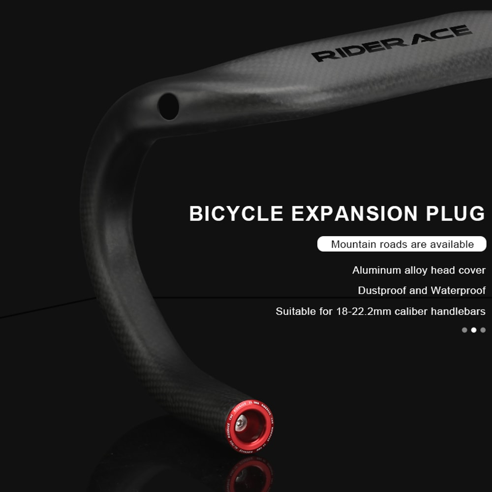 Premium Aluminum Bike Handlebar End Plugs MultiColor Cycling Caps 3