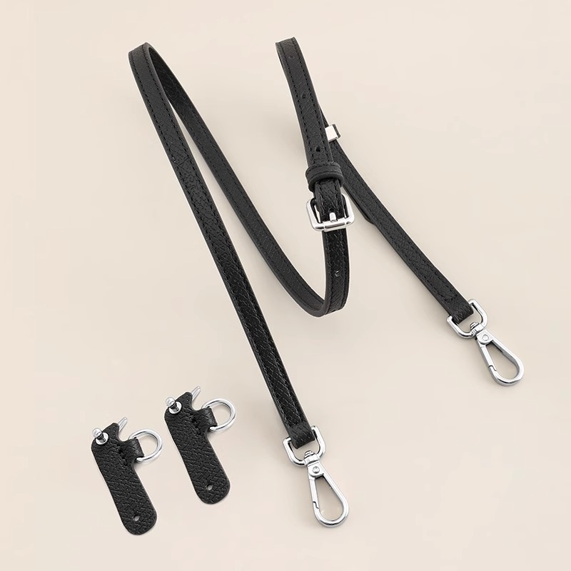 Premium Leather Crossbody Bag Strap For Longchamp Mini Bag Adjustable Shoulder Strap Replacement 4