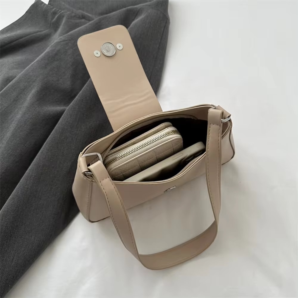 Luxury Small Purse For Women PU Leather Vintage Handbag 4