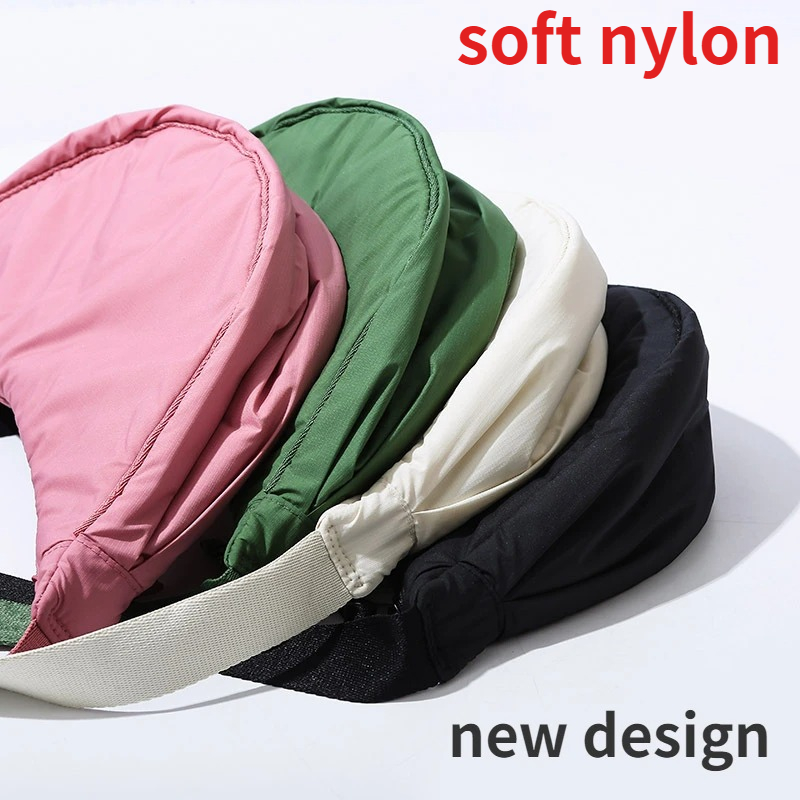 Lightweight Portable Womens Nylon Crossbody Shoulder Bag 3