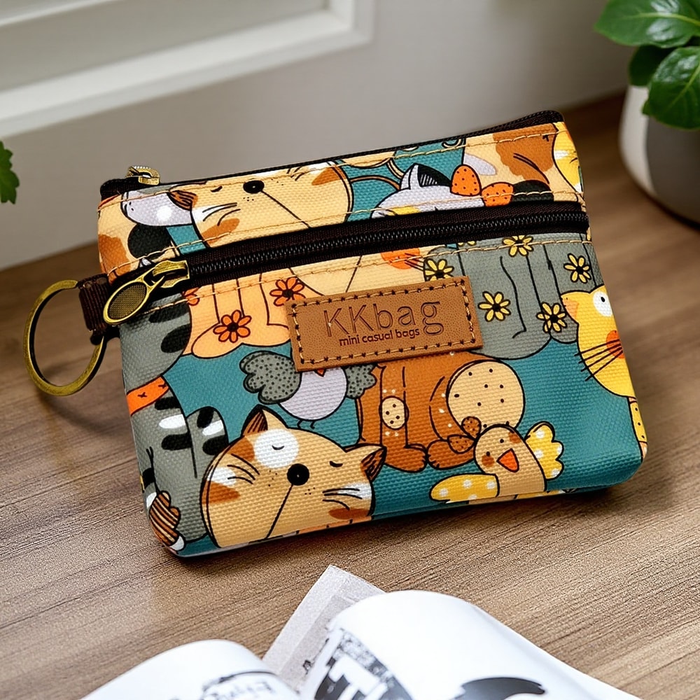 Cute Animal Coin Purse Mini Zipper Wallet Cartoon Kawaii Coin Pouch For Women And Students 0