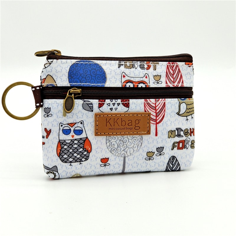 Cute Animal Coin Purse Mini Zipper Wallet Cartoon Kawaii Coin Pouch For Women And Students 9