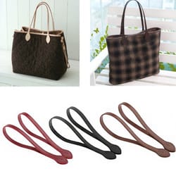 elegant pu leather bag strap replacement handles set for handbags diy craft and shoulder bag repair