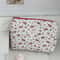 Retro Cherry Cotton Cosmetic Travel Bag Cute Makeup Organizer Pouch For Women And Girls 9