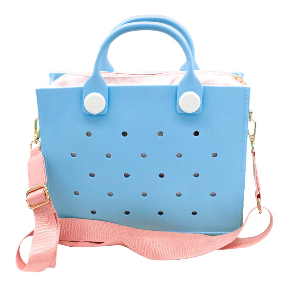 EVA Waterproof Beach Tote Bag For Women Large Customizable Shoulder Bag 8