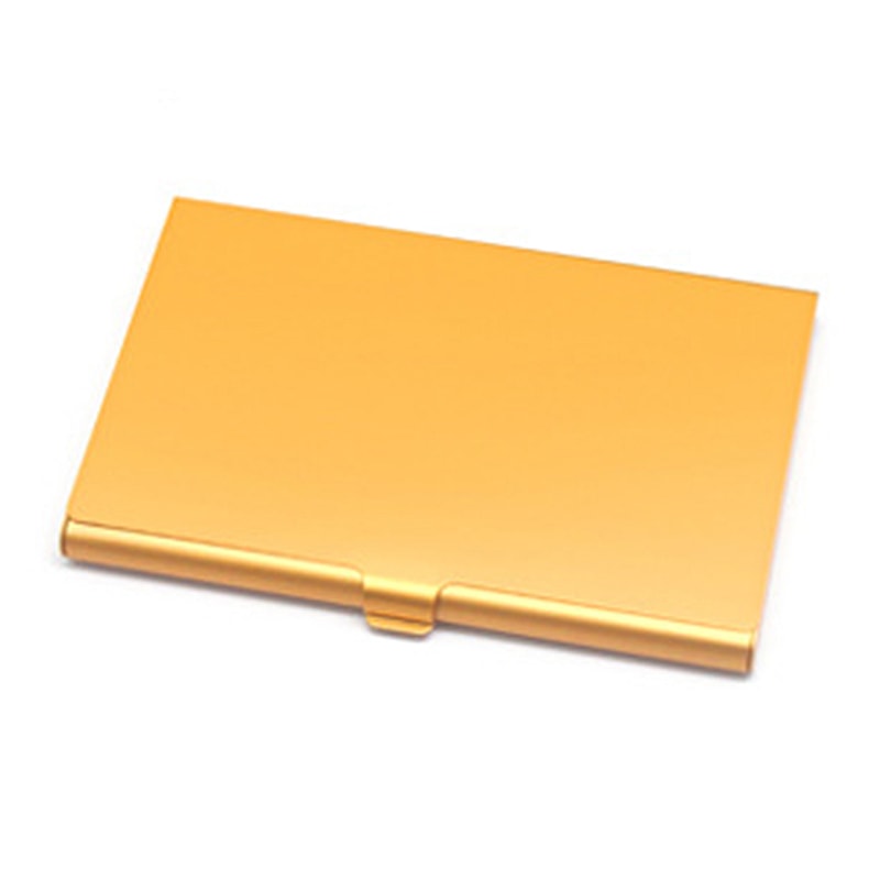 Slim Aluminum Business Card Holder Wallet For Credit Cards And Professional Card Storage 8
