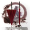 Outdoor Samurai Umbrella Windproof Straight Rod Design Gift For Man And Friend Household Use 6