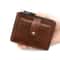 Luxury Slim Leather Wallet With Coin Pocket Mens Credit ID Card Holder 1