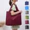 Reusable Eco-Friendly Folding Shopping Bag Portable Shoulder Handbag for Travel & Grocery