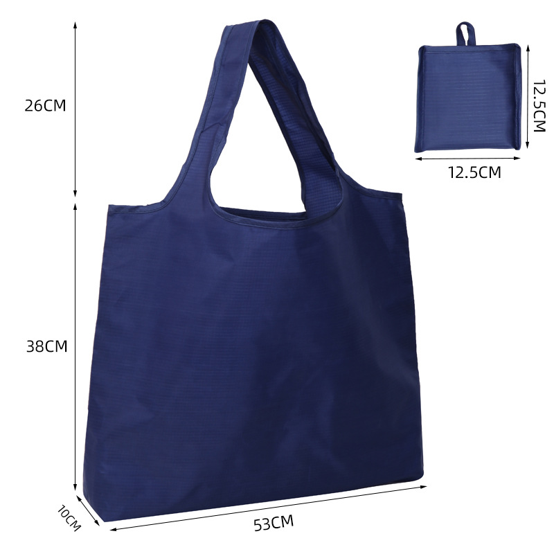 Reusable Eco-Friendly Folding Shopping Bag Portable Shoulder Handbag for Travel & Grocery