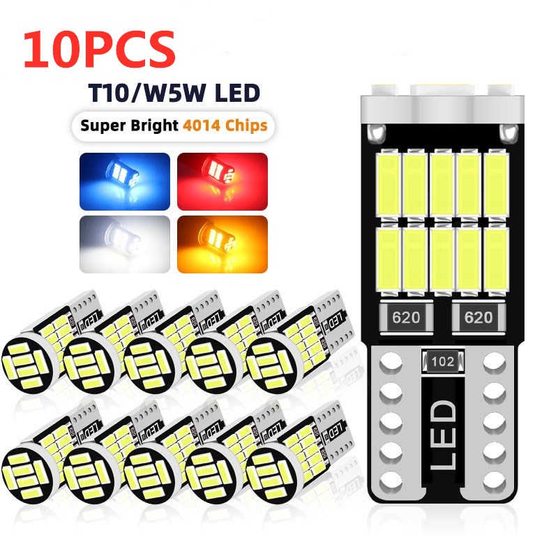LED Canbus No Error Car Interior Lights Pure White SMD Chip For Instrument Panels 0