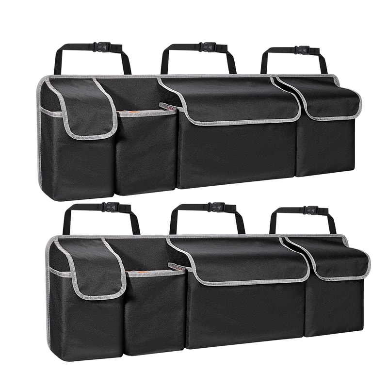 Car Trunk Organizer For SUV Premium Backseat Hanging Storage Bag With Pockets 7