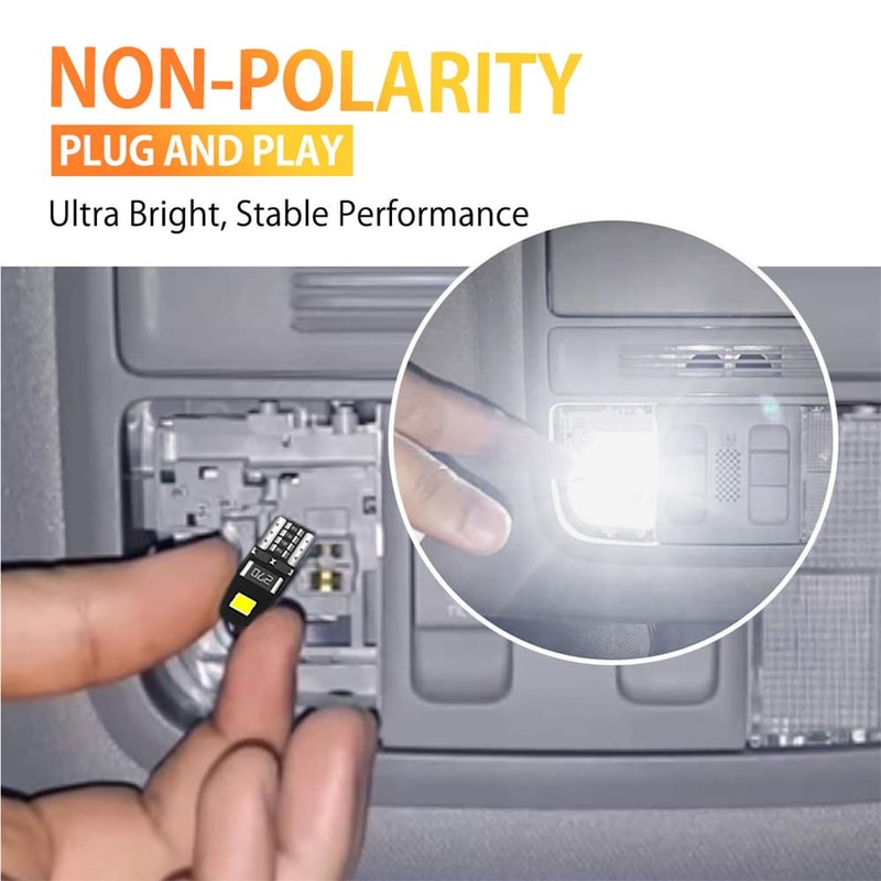 LED No Error Bulb For Car Interior Signal Light 2