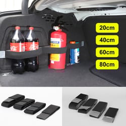 universal car trunk organizer fixing strap belt for secure cargo storage and clutter free car trunk
