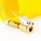 Portable Inflatable Pump For Car Tire Brass Clipon Air Chuck Valve Adapter 2
