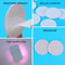 NFC Coin Adhesive Tags Waterproof PVC Bytes ISOIEC A Tag Set 4