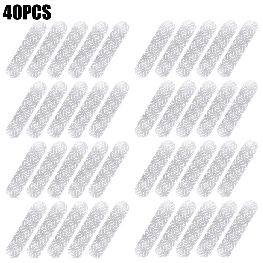 Reflective Safety Stickers For Helmet Waterproof HighVisibility Reflector Tape For Night Riding Wal